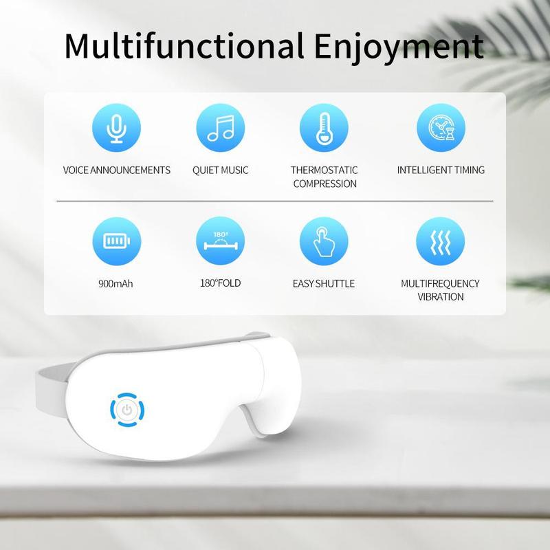 MeloBody™ Eye Massager with Heat & 5 Modes | Perfect Gift for Screen Users