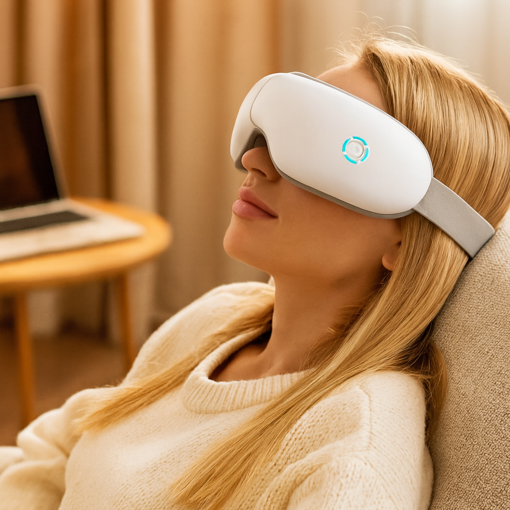 MeloBody™ Eye Massager with Heat & 5 Modes | Perfect Gift for Screen Users