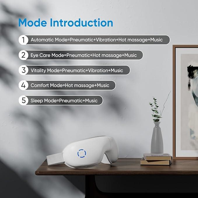MeloBody™ Eye Massager with Heat & 5 Modes | Perfect Gift for Screen Users